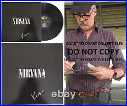 Krist Novoselic signed Nirvana album, vinyl Record COA exact proof autographed