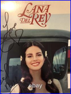 LANA DEL REY Lust For Life Signed Vinyl Record Album JSA COA