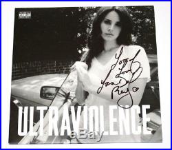 LANA DEL REY SIGNED'ULTRAVIOLENCE' VINYL RECORD ALBUM withCOA PROOF LOTS OF LOVE