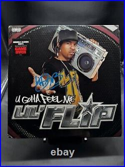 LIL Flip U Gotta Feel Me Vinyl Signed Autograph Album Jsa Coa