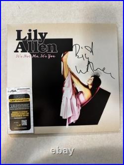 LILY ALLEN It's Not Me, It's You Signed Vinyl Record Album JSA