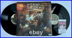 LOGIC SIGNED AUTOGRAPHED UNDER PRESSURE VINYL ALBUM LP +JSA COA With HAND LYRIC