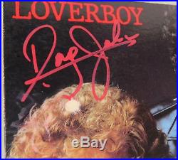 LOVERBOY Signed Autograph Keep It Up Album Vinyl Record LP by All 5 Members
