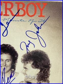 LOVERBOY signed Vinyl Album Reno, Reno, Smith (RIP), Frenette, Johnson PSA LETTER