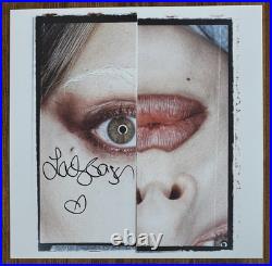 Lady Gaga Signed W Heart Mayhem Album Picture Photo Card & Vinyl Lp Psa Dna Coa