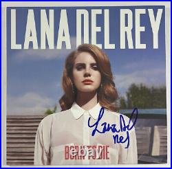 Lana Del Rey Hand Signed Born To Die Vinyl Album Autograph Authentic Coa