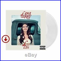 Lana Del Rey Lust For Life Limited Coke Bottle Clear Vinyl Signed Lithograph