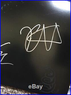 Lars Ulrich Kirk Hammett Metallica Signed Autograph Black Album Vinyl Jsa Coa