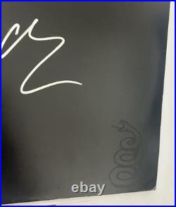 Lars Ulrich Signed Autographed Self Titled Black Album Vinyl JSA COA