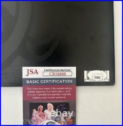 Lars Ulrich Signed Autographed Self Titled Black Album Vinyl JSA COA