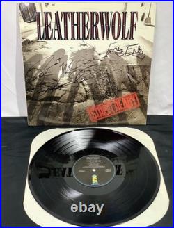 Leatherwolf 2013 Signed Autographed Street Ready Vinyl Lp Album Olivieri Rare