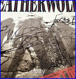Leatherwolf 2013 Signed Autographed Street Ready Vinyl Lp Album Olivieri Rare