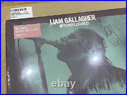 Liam Gallagher SIGNED MTV Unplugged Hull LP Vinyl Album Oasis Amazon Sealed