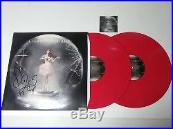 Limited Edition Lindsey Stirling Shatter Me Autographed Pink Vinyl Record Album