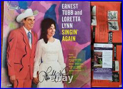 Loretta Lynn PSA DNA Signed Singin Again Album with Vinyl Autograph