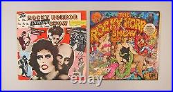 Lot of 4 Rocky Horror Picture Show LP Vinyl Albums 1 Signed by Tim Curry! +More