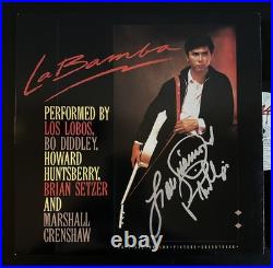 Lou Diamond Phillips Signed La Bamba Movie Soundtrack Vinyl Record Album Jsa Coa