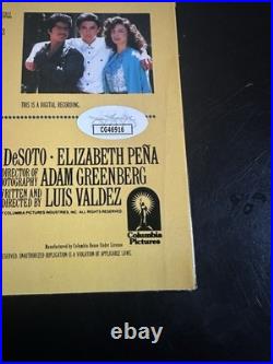 Lou Diamond Phillips Signed La Bamba Movie Soundtrack Vinyl Record Album Jsa Coa
