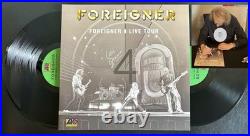 Lou Gramm Signed Foreigner 4 Live Tour Vinyl Record Album Rsd Excl. Exact Proof