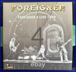 Lou Gramm Signed Foreigner 4 Live Tour Vinyl Record Album Rsd Excl. Exact Proof