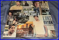 Luke Bryan Signed Vinyl Album #1s Volume 1 Proof