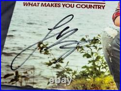 Luke Bryan Signed Vinyl Album What Makes You Country Proof