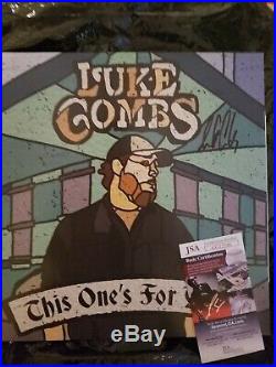 Luke Combs Autographed Vinyl Album Jsa Certified Auto Autograph Signed