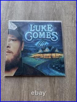 Luke Combs Signed Gettin' Old Vinyl Record LP Album Autographed Beckett COA