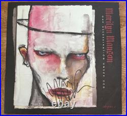 MARILYN MANSON signed vinyl album ONE ASSASSINATION UNDER GOD COA
