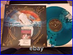 MASTODON Autographed Signed Album Vinyl Leviathan Official Merch Gatefold JSA