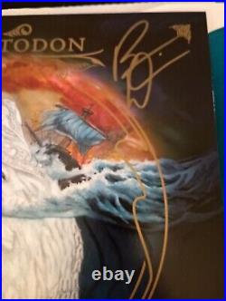 MASTODON Autographed Signed Album Vinyl Leviathan Official Merch Gatefold JSA