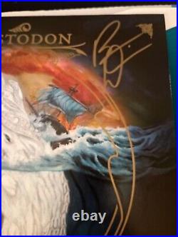 MASTODON Autographed Signed Album Vinyl Leviathan Official Merch Gatefold JSA