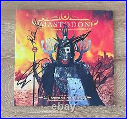 MASTODON signed vinyl album EMPEROR OF SAND BRENT HINDS