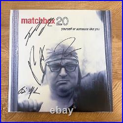 MATCHBOX TWENTY 20 signed vinyl album YOURSELF OR SOMEONE LIKE YOU