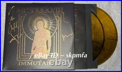 MESHUGGAH Signed Vinyl Album Immutable Official Merch