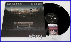 MUMFORD & SONS signed WILDER MIND Vinyl Album EXACT PROOF Marcus, Ted, Ben JSA