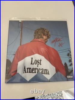 Machine Gun Kelly MGK Signed Auto Lost Americana Vinyl Album Rare