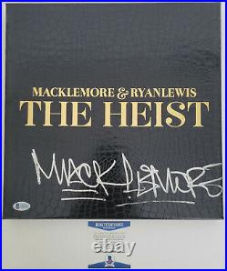 Macklemore signed The Heist album deluxe vinyl record box set proof Beckett COA