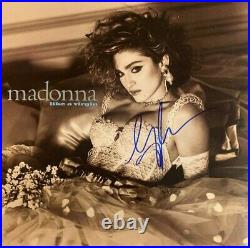 Madonna Like A Virgin Autographed Album