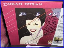 Marcie Hunt Cover Model Signed Duran Duran Rio Vinyl Album PSA/DNA + Provenance