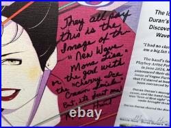 Marcie Hunt Cover Model Signed Duran Duran Rio Vinyl Album PSA/DNA + Provenance