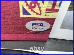 Marcie Hunt Cover Model Signed Duran Duran Rio Vinyl Album PSA/DNA + Provenance