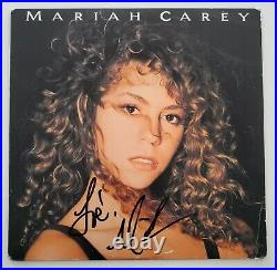 Mariah Carey Signed Self Titled S/T Debut Album Vinyl Record US Version RARE RAD