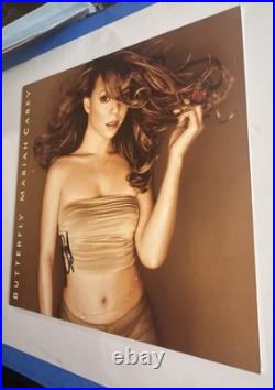 Mariah Carey Signed Vinyl Butterfly Album (Proof Pic) Autograph
