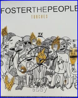 Mark Foster Signed Vinyl Album Record Foster The People Torches X Beckett Coa