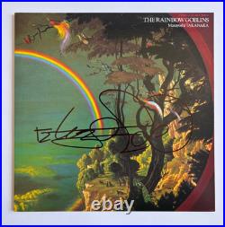 Masayoshi Takanaka Signed The Rainbow Goblins Vinyl Album Japanese Guitarist Jsa