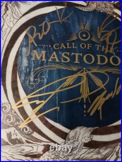 Mastodon SIGNED Call Of The Mastodon 12 Yellow Vinyl Album Brent Hinds JSA COA