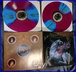 Mastodon SIGNED Remission 12 2LP Vinyl Album Gatefold Brent Hinds JSA LOA