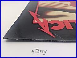 Metallica Kill'Em All Vinyl Album Signed by All Four Members Cliff Burton