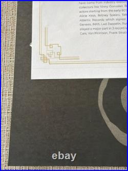 Metallica The Black Album Promo Flat Signed Sold As-Is No COA